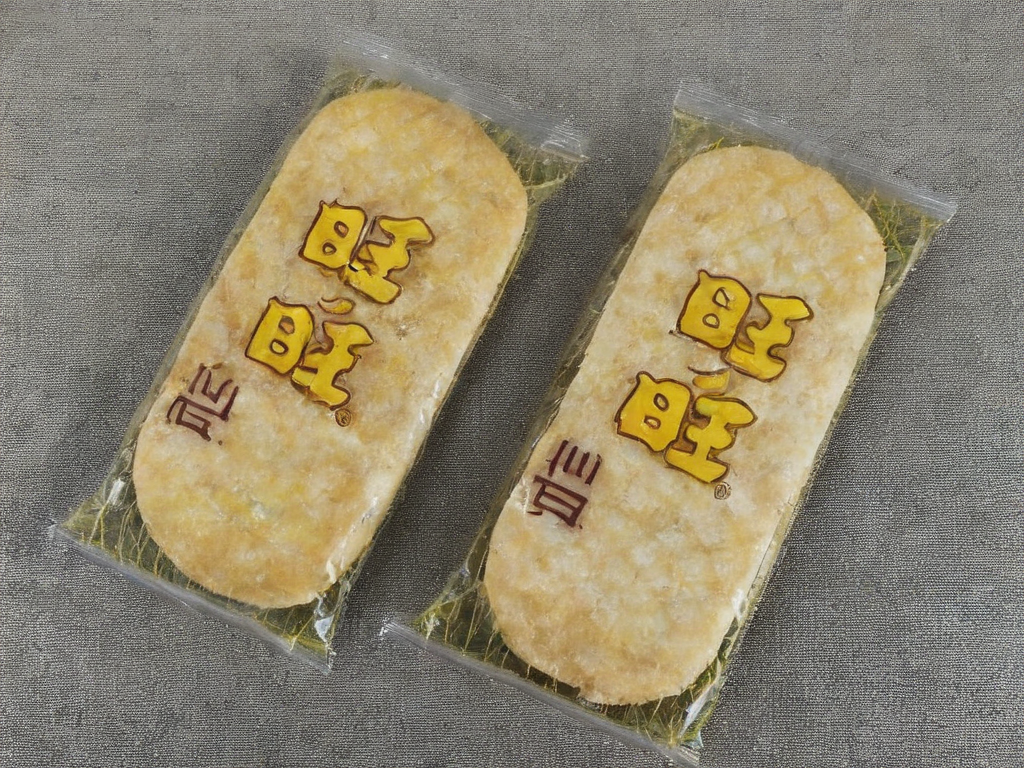 A street vendor's cart brimming with senbei (Japanese rice crackers). The cart is positioned on a sidewalk, with neatly stacked senbei packets or trays, showcasing the product in abundance. The scene should be as realistic as a high-resolution photograph, capturing the hustle and bustle of street life in the background, but with the focus primarily on the cart and its contents. The lighting should be natural, highlighting the details and textures of the senbei,  <lora:senbei:0.85>