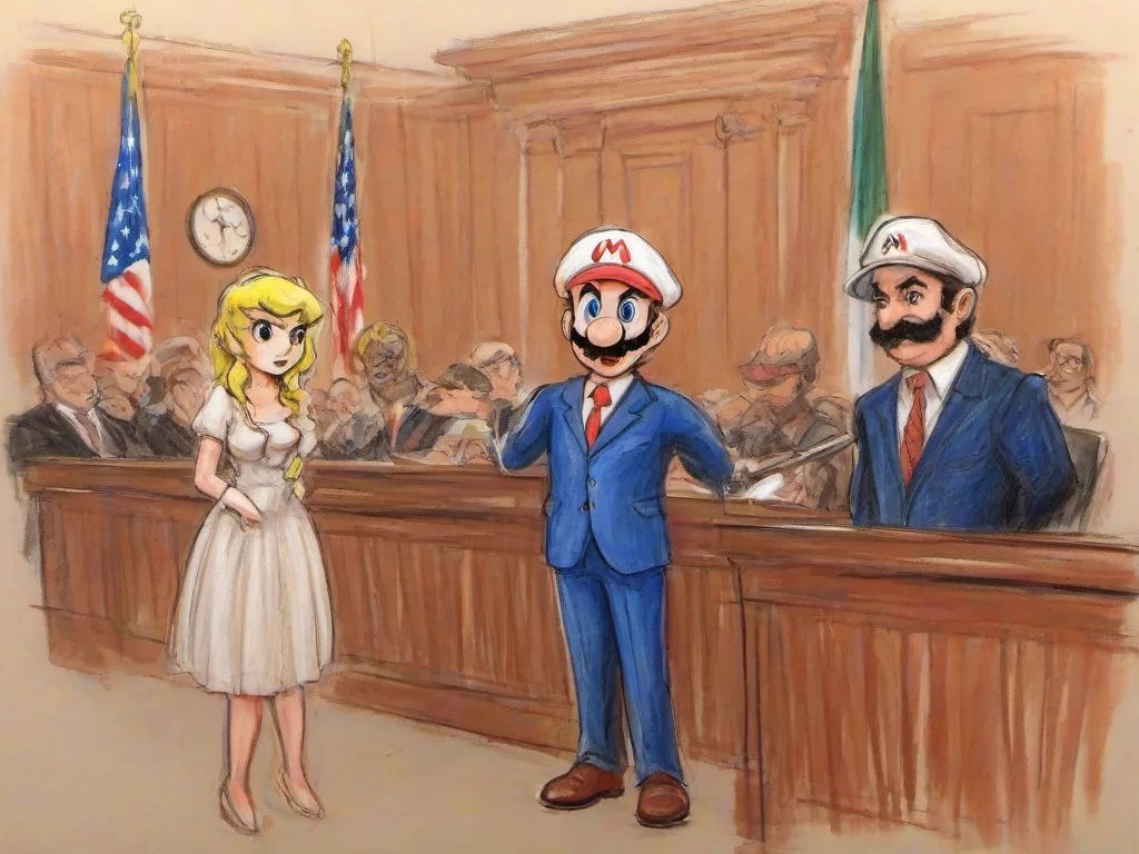 Masterpice,High Quality,
 <lora:PE_CourtRoomSketch:0.8> PECourtRoomSketch,
courtroom,super mario