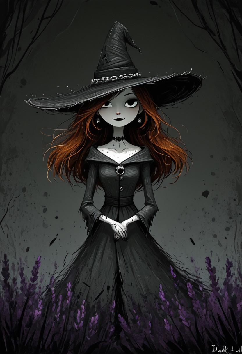 Dark whimsical art