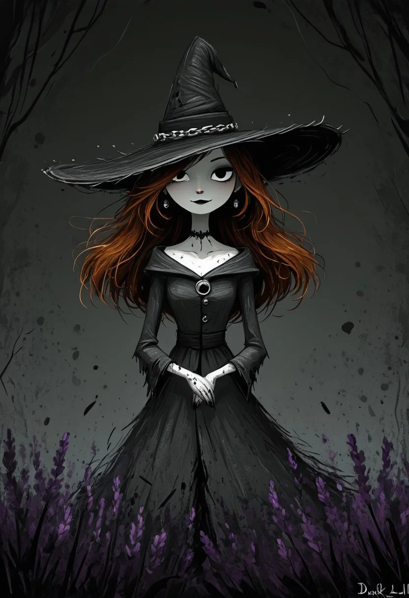 Dark whimsical art