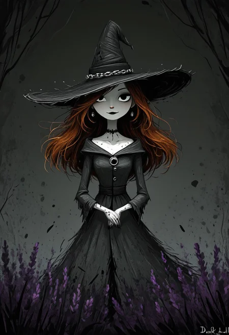 Dark whimsical art