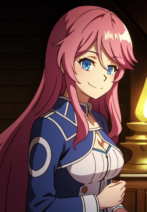 <lora:Redo_of_Healerv2:0.6>, Flare, smirk, solo,