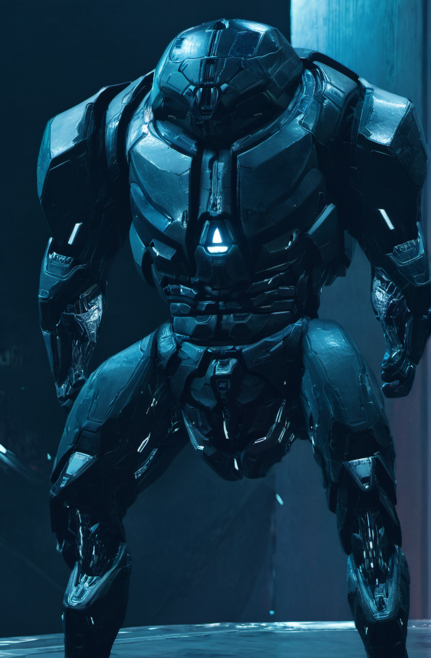 Rmnants <lora:remnantsXL-000005:1>,a full body of armored man,omni structures in the background,glowing,science fiction <lora:add-detail-xl:1>