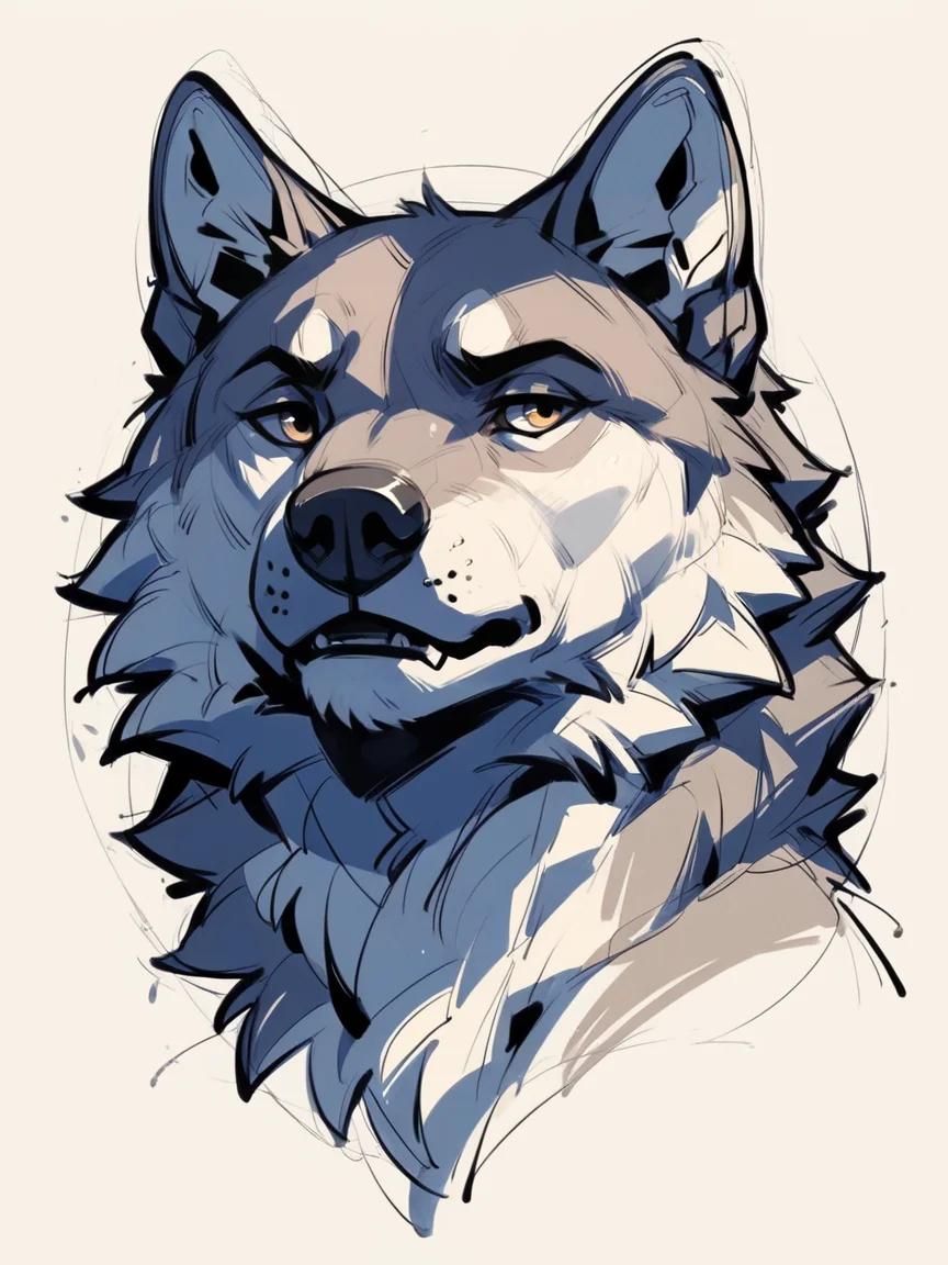 score_9, score_8_up, score_7_up, score_6_up, score_5_up, score_4_up, <lora:1nksk3tchXLP2:0.7> 1nksk3tch, wolf, sketch, <lora:Pony_AnthroV1.0:0.7>