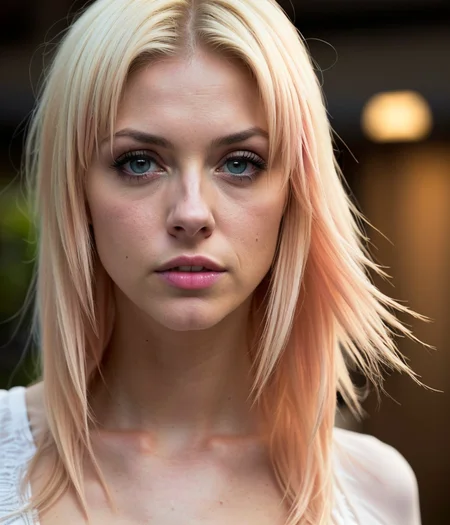 solo mid shot portrait photo of [Taylor Momsen|Taylor Momsen] as [Lili Reinhart|Kate Mara] as a real life version of (Claire Farron:1.28), open office fantasy background, charming smirking, by James Gilleard and Brian M. Viveros
ultra realistic highly detailed intricate
photorealistic analog style photograph
sharp focus on eyes, cinematic lighting