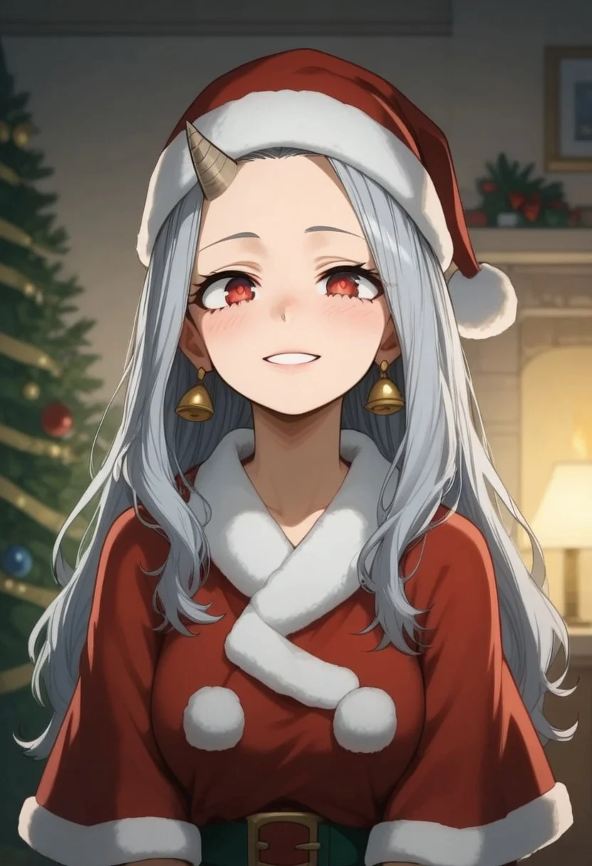 score_9, score_8_up, score_7_up, (solo:1.9), source_anime,
BREAK,
HDA_MasterpieceXL_v.1,prefect hands
BREAK
1girl: Eri ,<lora:Eri-v:1>,Eri, long hair, red eyes, gray hair, horn, a single horn, small horn on the forehead, horn on the right side,petite,short stature,medium breasts
BREAK
BREAK
Christmas suit