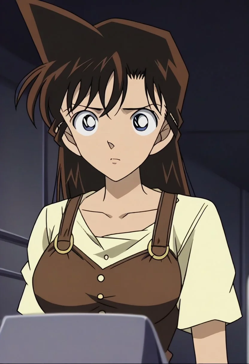 source_anime, official art style, masterpiece, anime screencap, Detective Conan anime art style BREAK <lora:Ran_Mouri:1>, solo, long hair, brown hair, blue eyes, rollling eyes, bangs,, ,,, ,,, , , ,,,, ,,, , ,,,,,,,, anime coloring,anime screencap, 1girl,Solo ,, anime,PUFFY nipple,huge breasts,official art,,Uncensored ,Unedited ,,,,,,,, , ,,,,,,,,,,,,,,