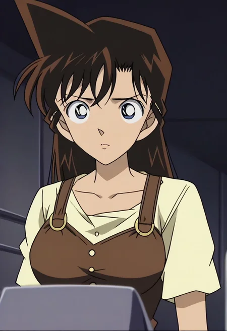 source_anime, official art style, masterpiece, anime screencap, Detective Conan anime art style BREAK <lora:Ran_Mouri:1>, solo, long hair, brown hair, blue eyes, rollling eyes, bangs,, ,,, ,,, , , ,,,, ,,, , ,,,,,,,, anime coloring,anime screencap, 1girl,Solo ,, anime,PUFFY nipple,huge breasts,official art,,Uncensored ,Unedited ,,,,,,,, , ,,,,,,,,,,,,,,