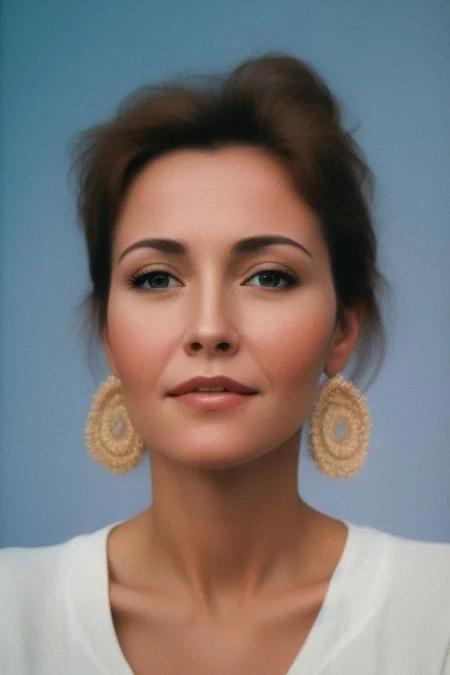 beautiful woman Classic High-Key Portrait: Bright, evenly lit portraits on the subject's face.
