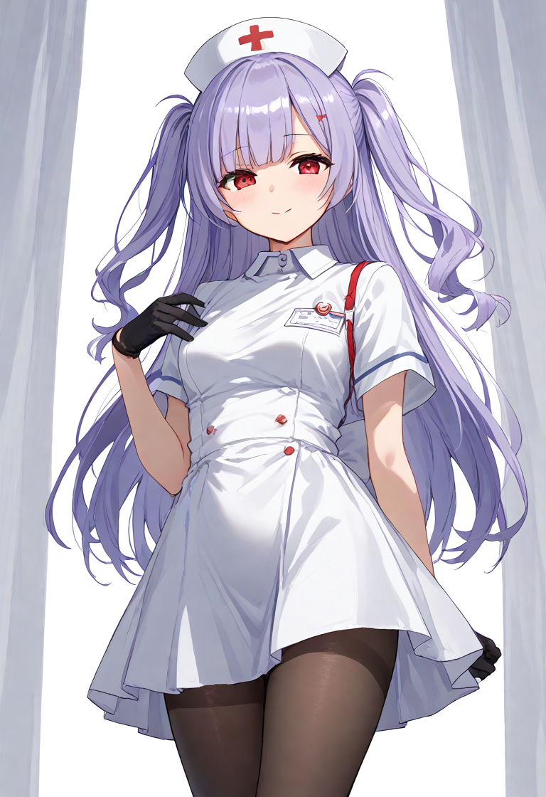 <lora:ajax_XL-pony-v2:1>ajax \(azur lane\),nurse, half gloves, black gloves, pantyhose,, BREAK score_9, score_8_up, score_7_up, BREAK  source_anime, best quality, masterpiece,uncensored, nsfw, <lora:Hyper-SDXL-4steps-lora:1>,  zPDXL
