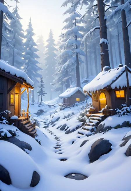 *snoo* environment setting winter