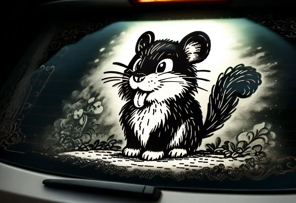 w4shm3, red car, doodle, rattata eating carrot, outline, simple, monochrome, (((view from distance)))
BREAK, masterpiece, ((detailed background)), ((dynamic background)), 8K, (masterpiece:1.5), intricate details, highly detailed, extreme detail, octane render, unreal engine, fine art, best quality, highres, (detailed face:1.5), ((full_body)), UHD, (((perfect hands))), low light, set at night