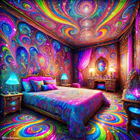 masterpiece,
psychedelicdream, bedroom
, <lora:PsychedelicDream-xl-10:0.8>