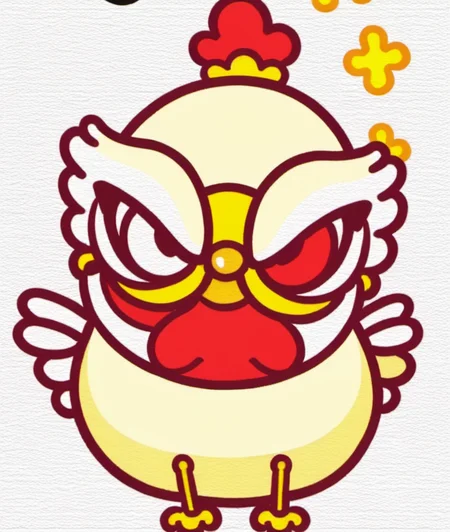 china chic emoticon, chicken, <lora:cic:0.7>
