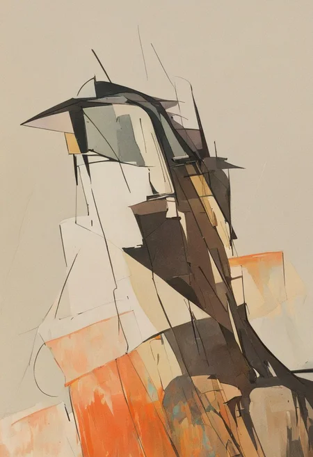 (Silhouette of a house on the cliff beside coast, flat painting background:1.5),
(abstract painting, impressionism, watercolor, oil painting brushstrokes, oil painting texture:1.3),
(brutalist architecture, BRIGHT green AND DARK BROWN color palette, curve LINE, circle, ellipse, core), AK, abstract, deconstruction, geometry, geometric composition,paint painting,harmonious colors, black frame,rectangle, tilt, flat painting, framex, horizontal, Constructivism, Fauvism,