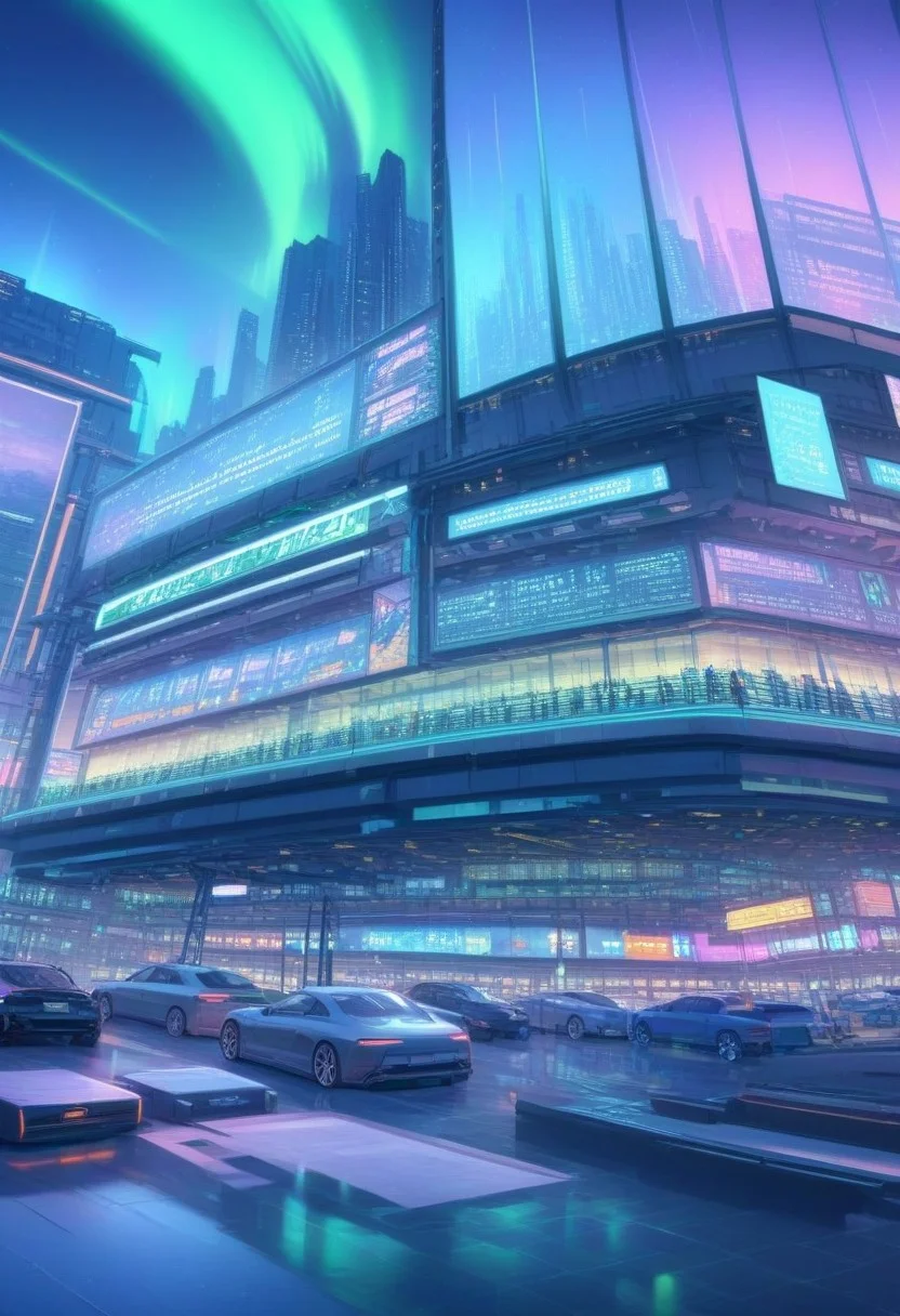 big scifi future city by night, northern Lights.
score_9, score_8_up, score_7_up, score_6_up, score_5_up, score_4_up, UHD, 8K, masterpiece, detailed, ultra_high_resolution, lots of detail, more detail XL, neon,