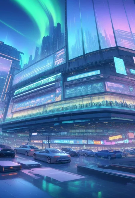 big scifi future city by night, northern Lights.
score_9, score_8_up, score_7_up, score_6_up, score_5_up, score_4_up, UHD, 8K, masterpiece, detailed, ultra_high_resolution, lots of detail, more detail XL, neon,