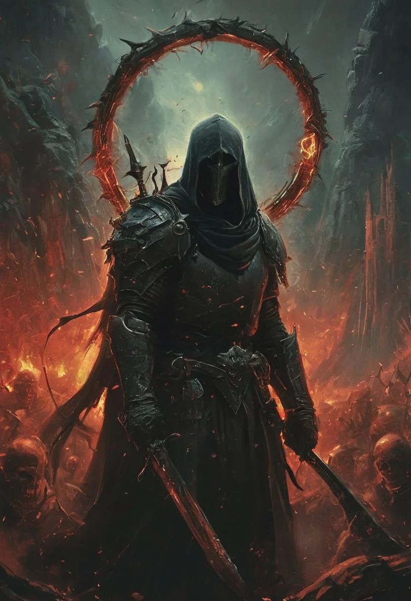 Completely Helm's fall absolutely nothing, pure black, detailed, but the Lord of the Rings of life are rising, FastNegativeV2, ral-dissolve,(James Ensor,Unica Zurn,Zdzislaw Beksinki:1.25), Skeletons,Weeping statues, Paranormal,Apparition, (Metallics:1.1), (Shape:1.1), (Monotyping:1.1), (Strobe light:1.2), Stone, Rhombus, ultra detailed, intricate, oil on canvas, dry brush, (surrealism:1.1), (disturbing:1.1) <lora:khorne:0.7> <lora:methurlant:0.5>
The king's guards fell like wheat before the scythe, their cries of alarm silenced by the swift and merciless blades of the assassin knights. In the heart of the fortress, they confronted the tyrant king himself, a figure wreathed in shadows and crowned with a crown of thorns.
A fierce battle ensued, the clash of steel and the crackle of dark magic filling the air with a palpable sense of impending doom. Sirah's daggers danced like silver serpents, finding their mark with unerring accuracy,
creating a hyperpunk scene with desaturated translucent DARK Red and beige details, colorful (polaroid:0.7) with vibrant colors, (vacations, high resolution:1.3), (small, selective focus, european film:1.2), (sexual advance:1.1), ,end of hopes ,silence, extremely detailed,dark,sad, easynegative, digital artwork by Beksinski, extremely detailed, dark, chiaroscuro, low-key,in the style of Kelly Slater ,style by Kelly Slater,closeup,digital artwork by Beksinski, style of Kelly Slate