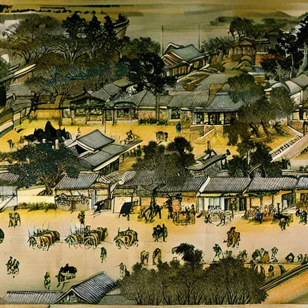 qingmingshanghe, <lora:qingmingshanghe>