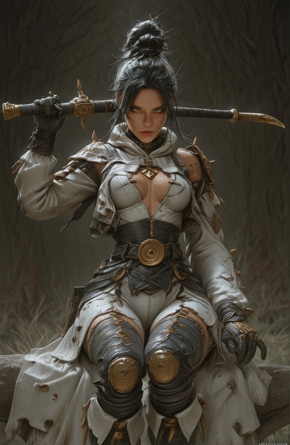 Anime 3D cyber warrior japan girl, Fantasy-themed, swift brush strokes, epic fantasy character art, an ultrafine detailed painting, fantasy art, natural, shimmering, vibrant, gothic, rpg,1400ad, ultra detailed, detailed, immersive, reminiscent of high fantasy RPG games, HD, masterpiece, best quality, hyper detailed, super realistic, perfect face, perfect hands, award-winning, professional, breathtaking Gold natural, shimmering, vibrant, gothic, rpg,1400ad, ultra detailed, detailed, immersive, reminiscent of high fantasy RPG games, HD, masterpiece, best quality, hyper detailed, super realistic, perfect face, perfect hands, award-winning, professional, breathtaking, linquivera exquisite Escarpment chilly weather pointillism style