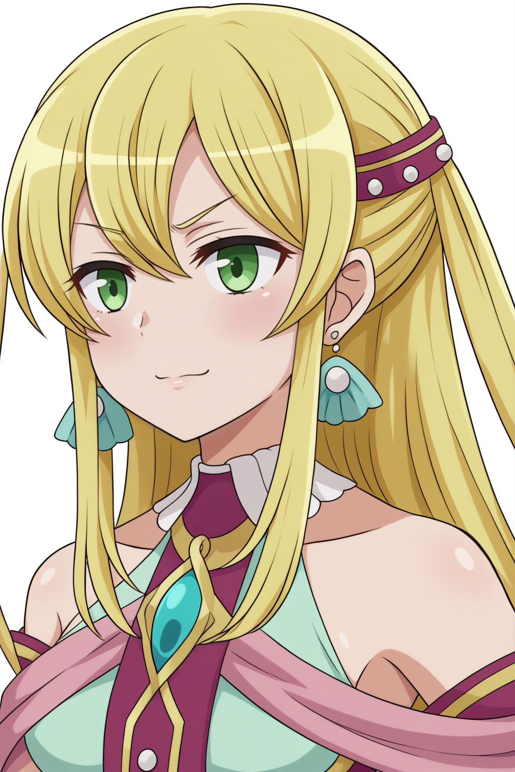 Aphrodite, anime coloring <lora:COMMISSION_Danmachi-Aphrodite-PDXL:0.8>
