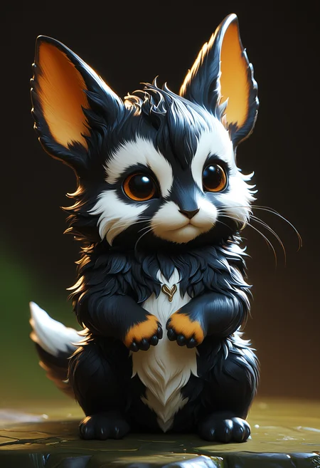 (masterpiece, best quality), NewFantasyCore, cute little buddy,