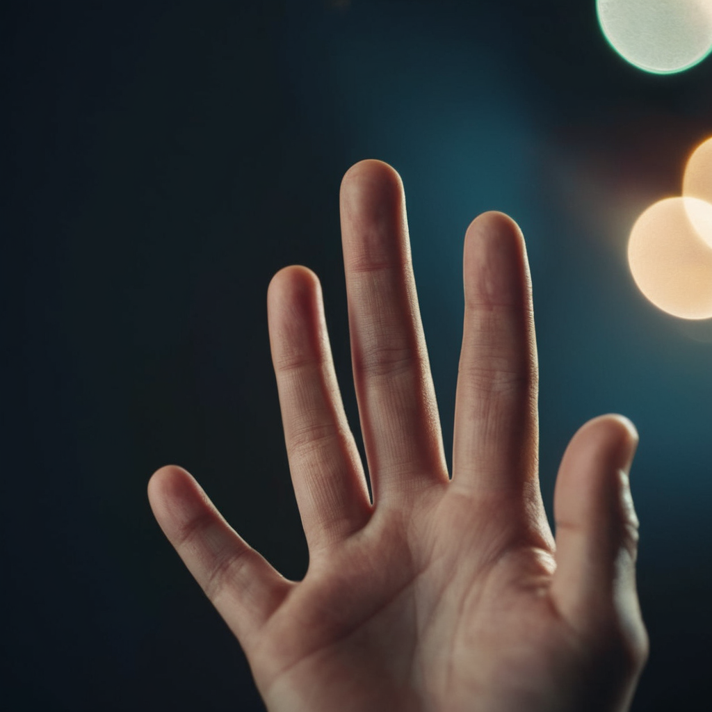 cinematic film still of <lora:perfect hands 2:1>
a person's idle five fingers hand Perfect Hands, shallow depth of field, vignette, highly detailed, high budget, bokeh, cinemascope, moody, epic, gorgeous, film grain, grainy