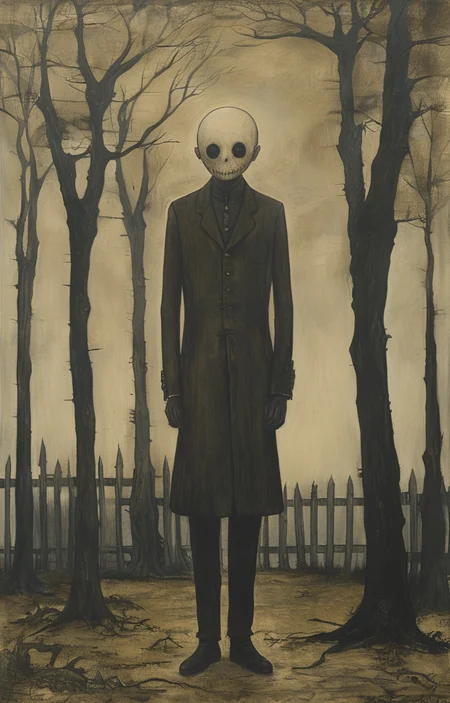 masterpiece,best quality,<lora:tbh219-sdxl:0.9>,illustration,style of John Kenn Mortensen portrait of noble man