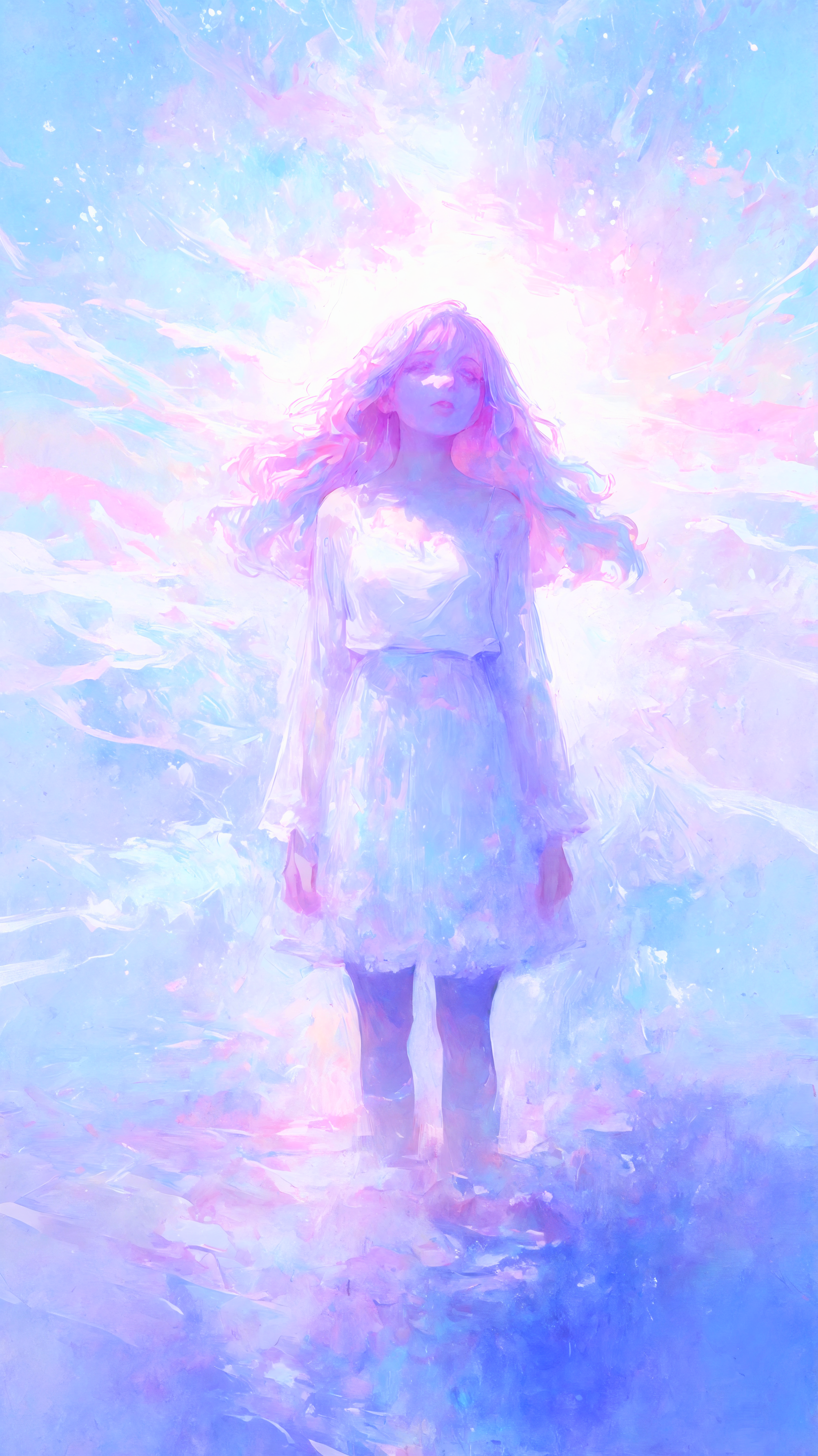 masterpiece, newest,absurdres,incredibly absurdres, best quality, amazing quality, very aesthetic, painterly, watercolor effect, pastel colors, surreal,
1 girl, flowing hair, 
 <lora:Face_Enhancer_Illustrious:0.3>  <lora:0__11Xx:1> 0__11Xx_illu CHOo1NE_illu,  <lora:Disco_Disco_Disco_elysium_concept-art-version:1>