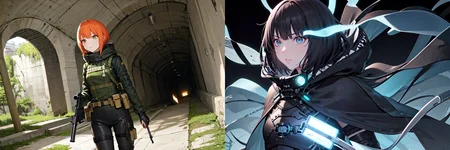 highly insanely detailed, masterpiece, top quality, best quality, highres, 4k, 8k, RAW photo, (very aesthetic, beautiful and aesthetic),
__lazy-wildcards/cosplay-char/blame/Aposimz-Keisha/prompts__,
<lora:Aposimz_Keisha_v1:0.6>,
(1girl:1.3),
solo focus,
__lazy-wildcards/dataset/background__,âââ