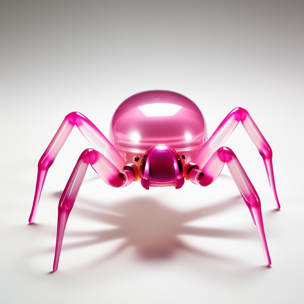 <lora:[XL]jelly:1>1 pink spider