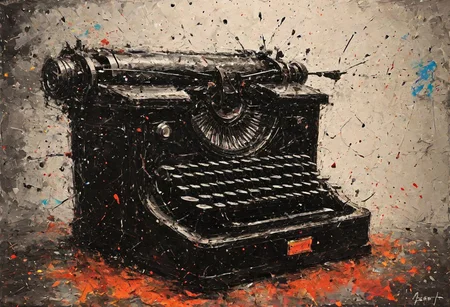 my typewriter is
tombstone
still.
and I am
reduced to bird
watching.