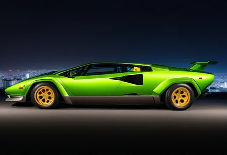 Lamborghini, tokyo, night time, neon lights