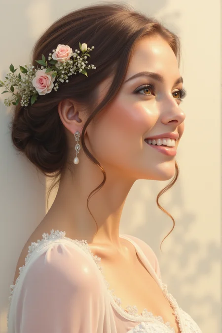 <lora:FFS_v.5:0.8> FFS style. Ethereal Watercolor Portrait with Soft Elegance and Grace.