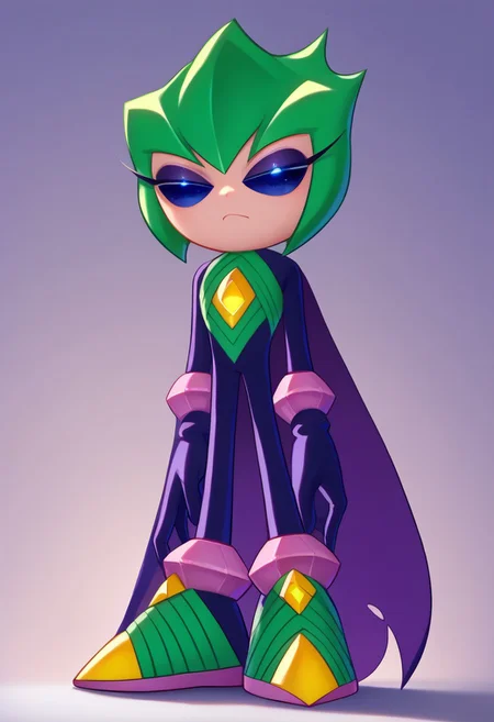 score_9, score_8_up, score_7_up, (best quality:1.1), ultra-detailed, high resolution, 8k, Void, ((tall, 6ft tall)), arms at sides, dark blue tinted eyewear, green headgear, yellow gem in chest, dark blue cape, green shoes, male, stylish pose))) BREAK outside, Rich, Detailed background, ambient light