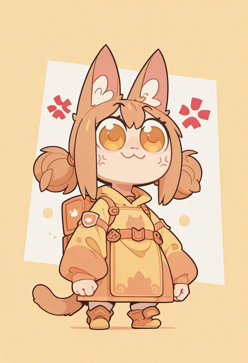 1 girl , cat girl , (shortstacks:1.3) , anger vein, Uwu face , closed mouth , :3 , wide-eyed , solo ,
masterpiece ,best quality ,amazing quality, Flatline, Flat vector illustration, rapscallionstyle ,huffslove ,S4bit4mago_illu , (poptepipic:1.2, bkub_(style)) ,