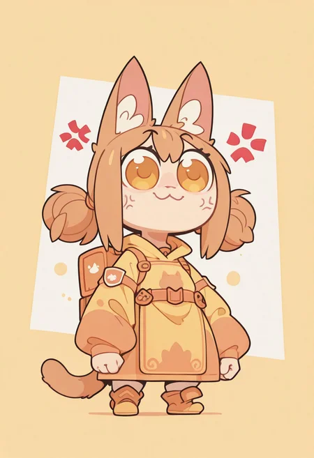 1 girl , cat girl , (shortstacks:1.3) , anger vein, Uwu face , closed mouth , :3 , wide-eyed , solo ,
masterpiece ,best quality ,amazing quality, Flatline, Flat vector illustration, rapscallionstyle ,huffslove ,S4bit4mago_illu , (poptepipic:1.2, bkub_(style)) ,