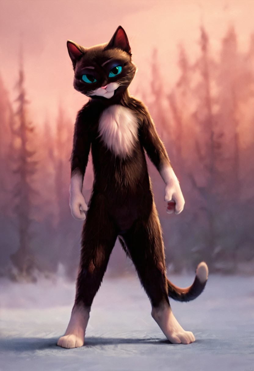 score_9, score_8_up, score_7_up, score_6_up, BREAK
source_furry, source_cartoon, KittySoftpaws, 1girl, full body, featureless small breast, featureless crotch, looking at viewer, (seductive:1.1)<lora:kittysoftpaws:0.65>