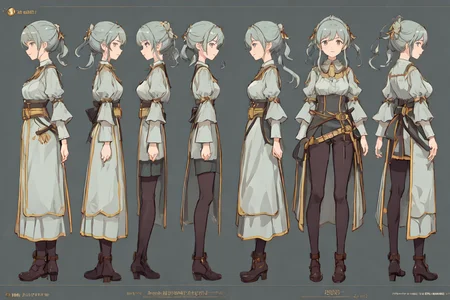 character turnaround of young boy , full body, standing, same outfit, concept-art, full body, detail_face, line_sketch, PlanIt, official art, official alternate costume, design style, multi style, detail character, original, 8K GC, massive detail, of a mailman. Male,multiple views of the same character, Highly detailed, vattange, vettenge, bungou stray dogs style art. PlanIt, hoppagames, charturnerv2, expressionless, stylistic, no background, only detail character,4_side, wearing_armor, scientific illustration, concept render, scientific diagram, technical illustration, multiple views,masterpiece,best quality, <lora:2dSpriteBetaStyle_20:0.6>, PlanIt, charturner