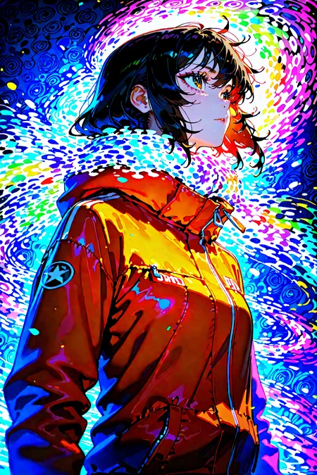 score_9, score_8_up, score_7_up, 1girl, cinematic angle, looking afar, Winter, cold weather, down jacket, Depth of field, 4k wallpaper, atmospheric perspective, cinematic shadows, vibrant, chiaroscuro, glitch, [(abstract pattern background:1.2)::0.2], (psychedelic background:1.2), masterpiece, best quality, amazing quality, very aesthetic, absurdres, highres, newest, intricate details, high contrast, brilliant skin, shiny skin, <lora:ponyv4_noob1_2_adamW:1.0> <lora:enhancerV4-pony:1> <lora:illustrious_noobai_epsilon_pred_1_best_quality_v1:1> <lora:illustrious_noobai_epsilon_pred_1_masterpieces_v1:1>