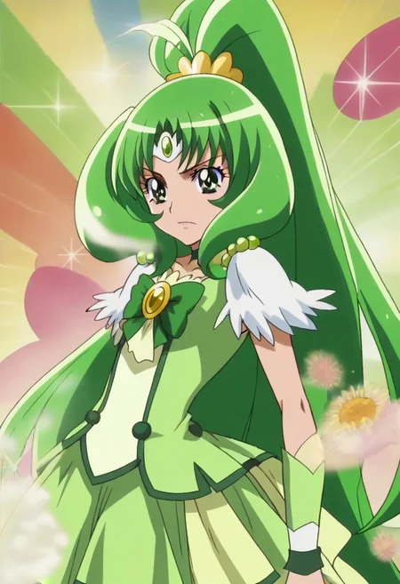 detailed background, shiny skin, <lora:curemarch.pony:1>, curemarch,, , ,,,,,,anime coloring, anime screencap, 1girl,Solo ,, anime,,,,official art, Uncensored ,Unedited ,,,,