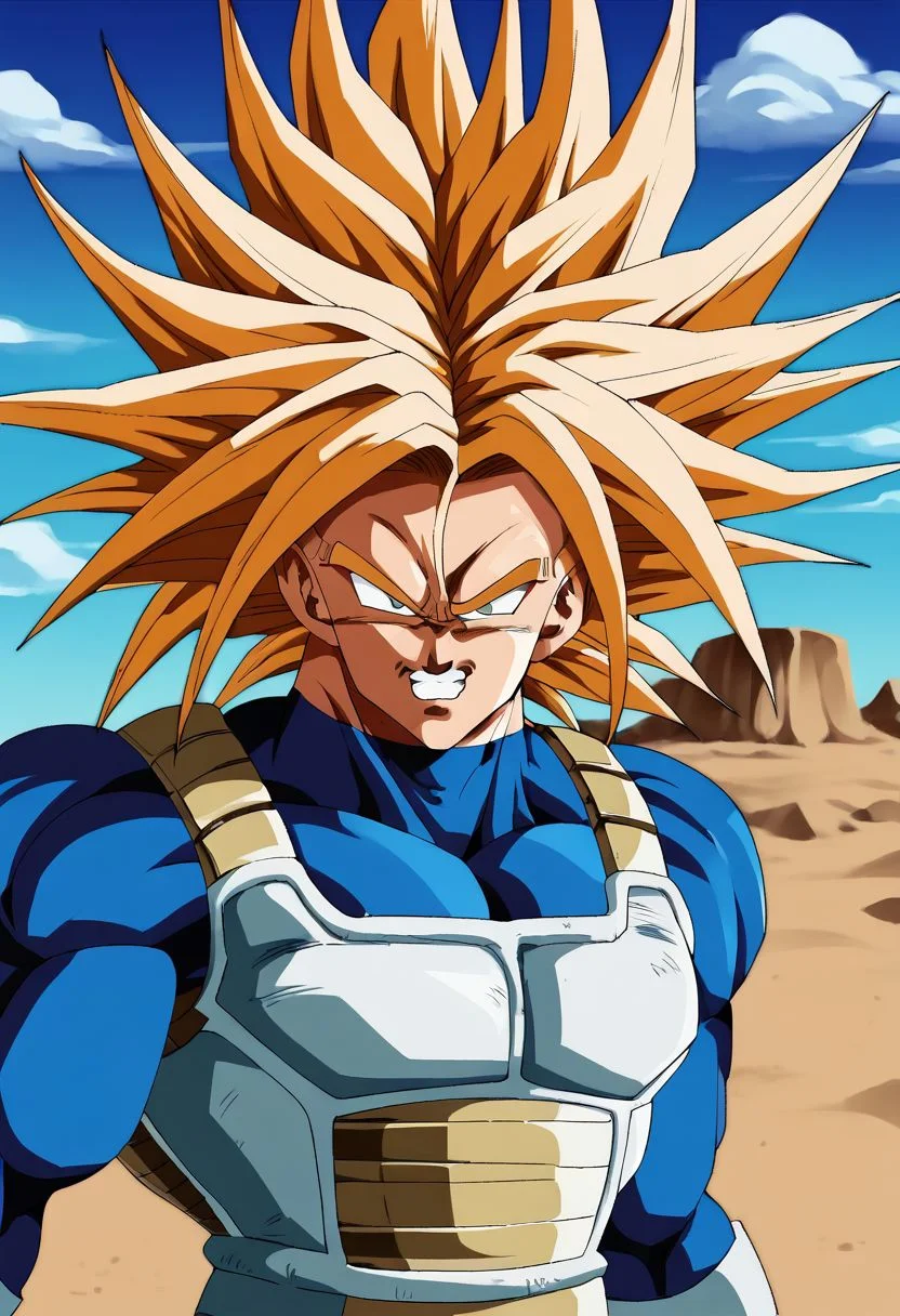 score_9, score_8_up, score_7_up,rating_questionable,portrait,((Solo:1.0)),(Bigssj:1.0),( in desert),mid-body