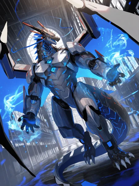 furry male, male focus, bara, solo, mature male, 1boy,
solo, (dragon), anthro, solo, mecha, robot, robot dragon, energy, detailed background, wallpaper, official art, scenery, 1 tail, dragon boy, energy, dutch angle,
BREAK hominamia, (fuzichoco:0.8), shigure ui,
BREAK masterpiece, best quality, amazing quality, very aesthetic,highres, absurdres,