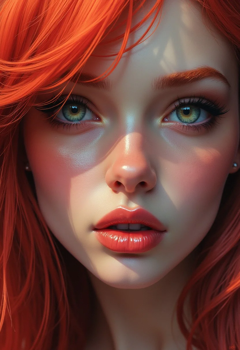 hyperrealistic digital painting by J. Scott Campbell and Thomas Saliot and Jeremiah Ketner