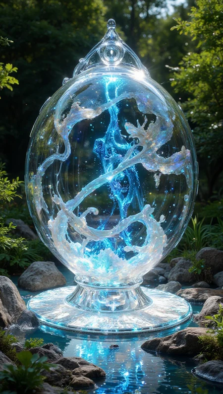masterpiece, 4k, 8k, sharp, a intricate representation of a luxury space made of glass of water. There are pearl that are opal and embedded inside of it, the light is cinematic during day in a pleasant nature setting.
detailmaximizer, Midjourney_Whisper <lora:[Flux1]_flux_vividizer:0.3> <lora:[Flux1]_scenery_lora_comfy_converted:0.2> <lora:[Flux1]_Aura_Flux-000010:0.5> <lora:[Flux1]_Double_Exposure_for_Flux_-_by_Ethanar:0.3> <lora:[Flux1]_Dreamwave_FLUX:0.1> <lora:[SD15]_DarkPearl:0.1> <lora:[Flux1]_SXZ_Nixeu_Flux:0.5>