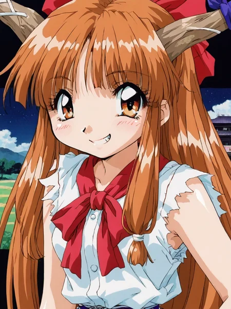 detailed background, shiny skin, posing, rating safe,
<lora:suika.pony:1.0>,
suika,
<lora:komirin.pony:1.0>,
komirin,
smirk,