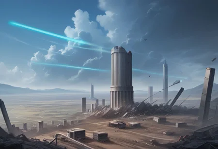 score_9, score_8_up, score_7_up,newest,safe,source_anime,ncrender,landscape,cityscape,apocalyptic,sky laser,pillar of light,destruction
