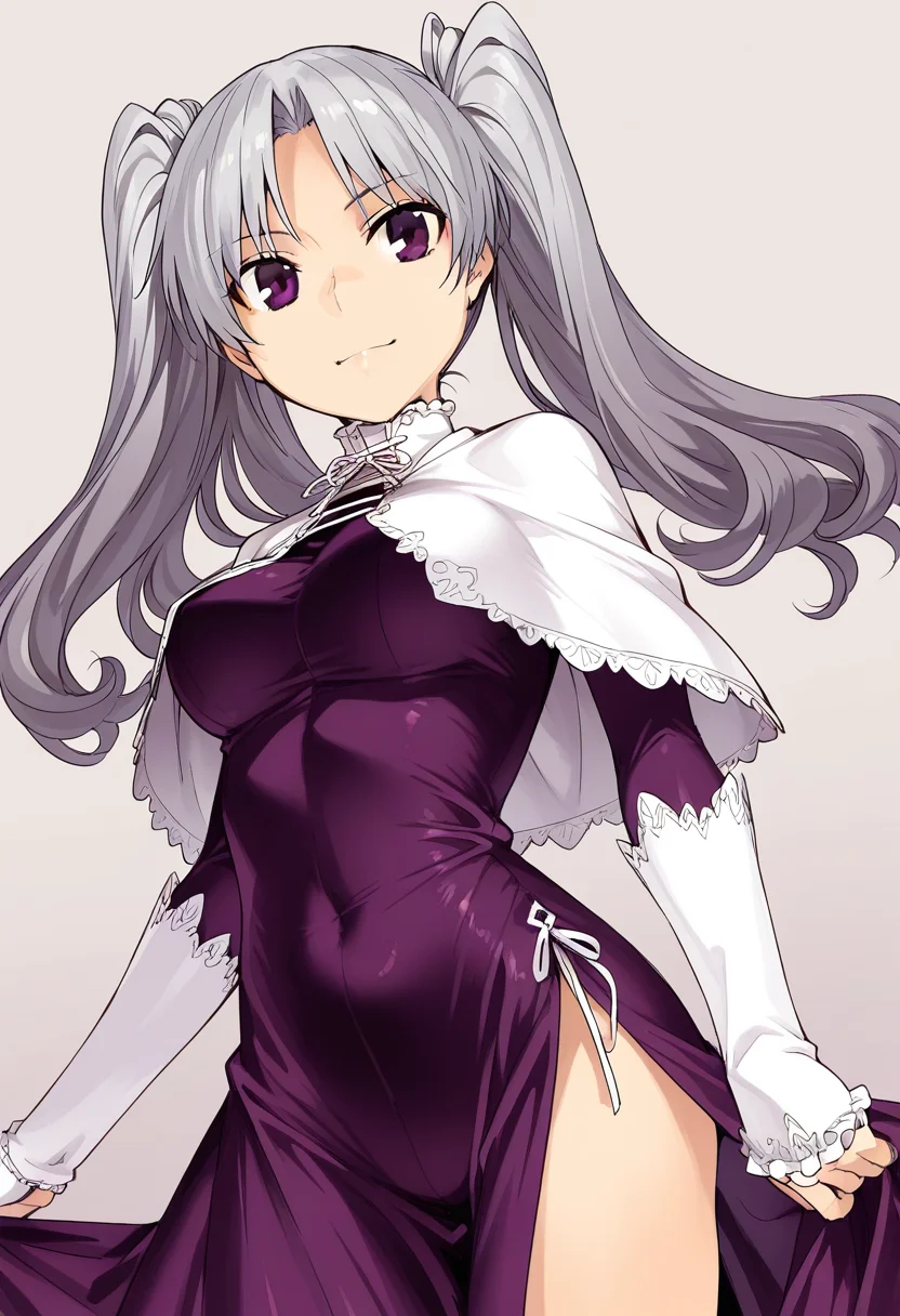 aryabhata,1girl,twintails,high collar,long dress,capelet,frilled gloves,side slit
BREAK
masterpiece,best quality,absurdres,<lora:bs2aryabhata-000016:1>,anime coloring,