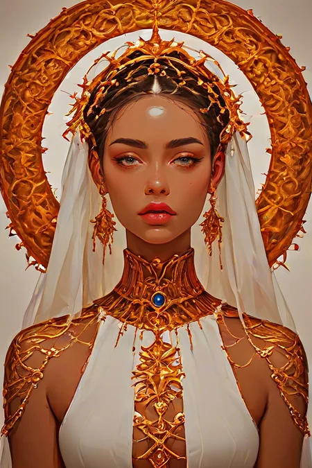 score_9,score_8_up,<lora:Turbo_XL:1>,<lora:Gold_Filigree_Style:0.5>,dskgold_filigree,gold filigree,made of gold,dark-skinned female,ebony skin,clothes ornament,golden ornament,<lora:Expressive_H:0.5>,expressiveh,<lora:g0th1cPXL:0.5>,g0th1cpxl,
