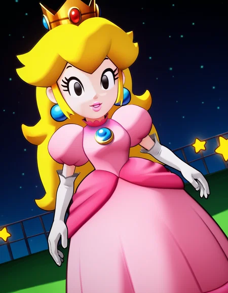 score_9, score_8_up, score_7_up, source_anime, <lora:princess-peach-brothership-ponyxl-lora-nochekaiser:1>, princess peach, blonde hair, black eyes, long hair,, crown, dress, gem, gloves, pink dress, puffy short sleeves, puffy sleeves, short sleeves, white gloves,, arcade, games, lights, fun, retro, , <lora:seductive-smile-ponyxl-lora-nochekaiser:1>, seductive smile, come hither, naughty face,, looking at viewer, solo,, dutch angle, cowboy shot